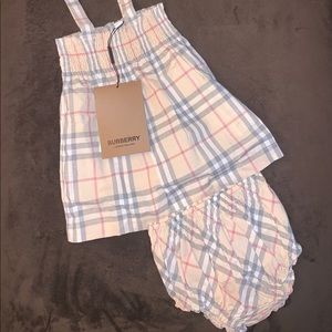 Burberry Vintage Checked Dress with Bloomers